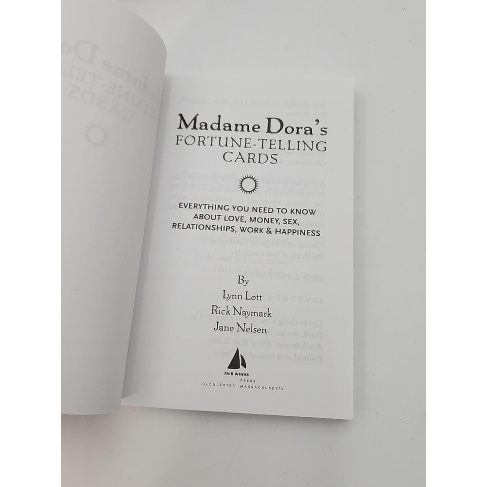 Complete Box Set (Cards and Book) Madame Dora's‎ Fortune Telling Cards & Guide - Picture 9 of 9